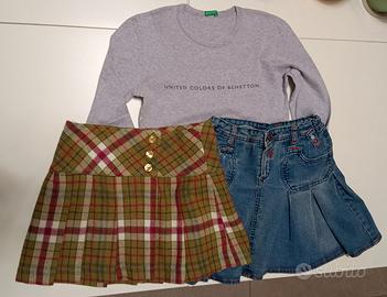 Lotto di abbigliamento per bambina di 8 anni