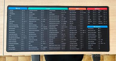 Tappetino scrivania xxl