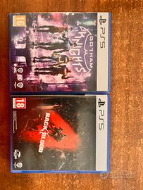 Giochi ps5 back blood e gotham knights