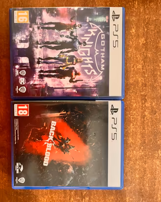Giochi ps5 back blood e gotham knights