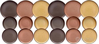 Piatti Tognana Bruges, 18 pezzi, Stoneware