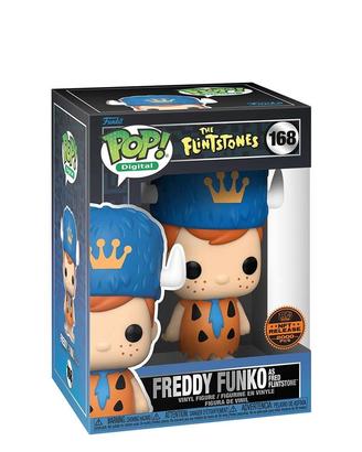 Funko POP! Digital-Freddy Funko as Fred Flintstone