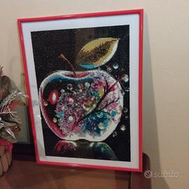 Quadro tecnica diamanti