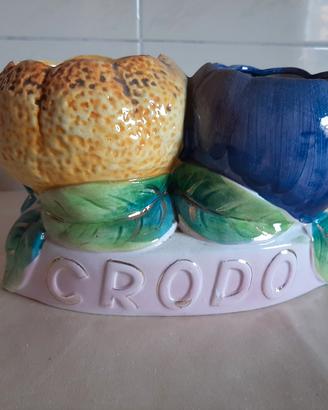 ESPOSITORE CRODO CERAMICA ANNI 70
