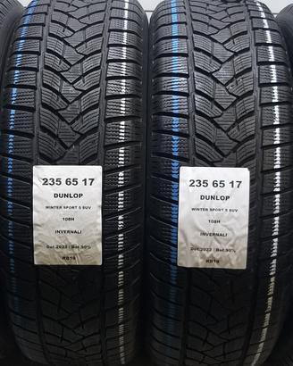 4 GOMME 235 65 17 DUNLOP RB19