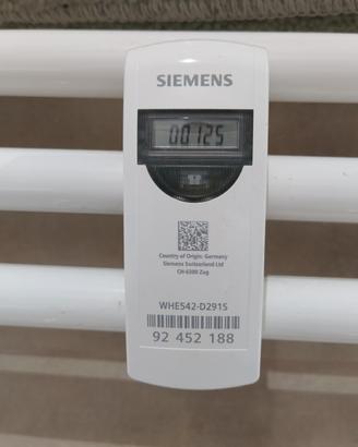 Misuratori di Calore Termosifoni/Termoarredo Si