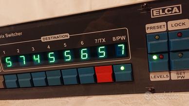 Matrix Switcher audio video ELCA MX88