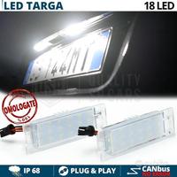 Placchette LED Luci Targa PER FIAT Canbus No Error