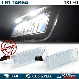 Placchette LED Luci Targa PER FIAT Canbus No Error
