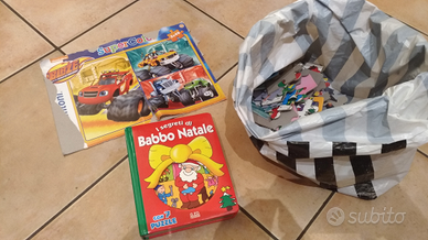 Puzzle bambino Blaze Clementoni e Babbo Natale