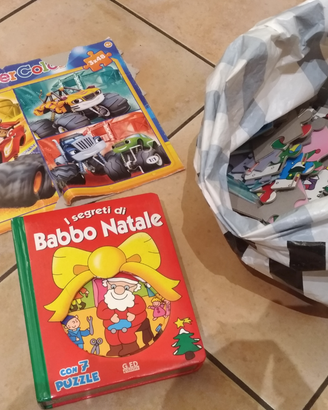 Puzzle bambino Blaze Clementoni e Babbo Natale