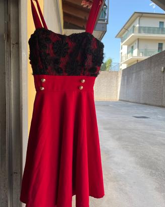Vestito da sera rosso