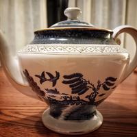 Teiera inglese decoro Old Willow