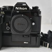 FA BLACK E NIKON MD-15 E CINGHIA TENDINE TITANIO