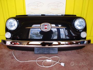 Musetto Fiat 500 Epoca - Arredo Design Nero Lucido