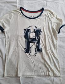 maglietta a maniche corte tommy hilfiger