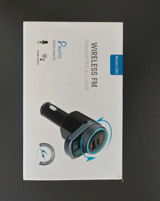 Wireless FM Transmitter car kit