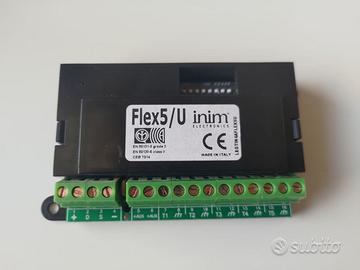 INIM Flex5/U Flex5 espansione ingressi/uscite
