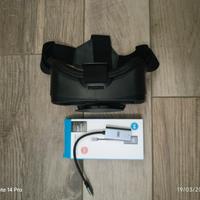 Lotto accessori per PC + visore non standalon