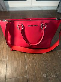 Borsa Armani Jeans Rossa Donna Shopping Spalla