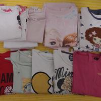 lotto bambina invernale  4/5 anni 27 pz