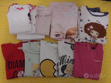 lotto bambina invernale  4/5 anni 27 pz