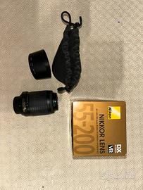 Obiettivo Nikon af-s dx vr 55-200mm f/4-5.6G IF-ED