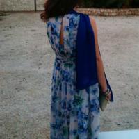 Abito lungo floreale Sandro Ferrone tg Xl