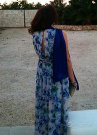 Abito lungo floreale Sandro Ferrone tg Xl