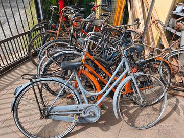 7 biciclette freni a bacchetta da restaurare