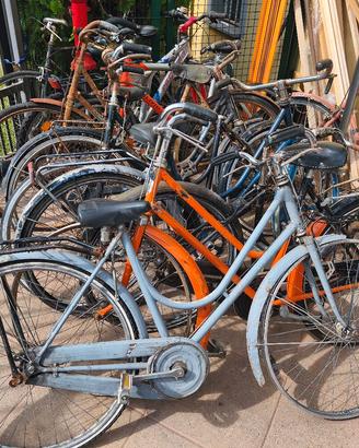 7 biciclette freni a bacchetta da restaurare