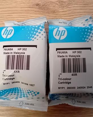 cartucce per stampante HP302 originali