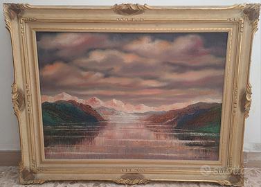 quadro con lago