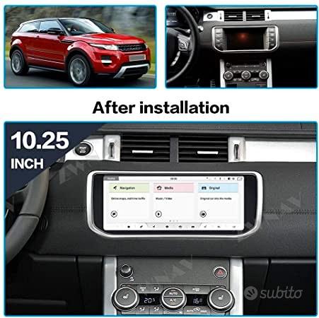 Autoradio navigatore range rover evoque carplay 4g