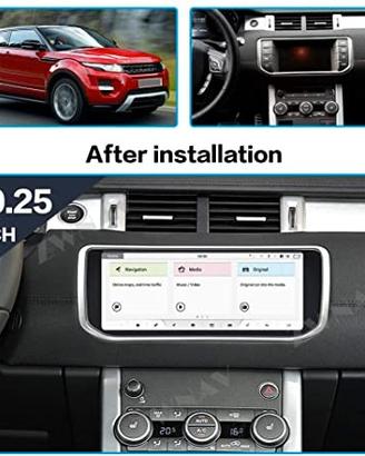 Autoradio navigatore range rover evoque carplay 4g