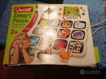 gioco smart puzzle magnetico quercetti