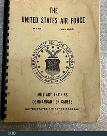 Manuale addestramento piloti USAF 🇺🇸 1968 RARO