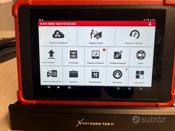 AUTODIAGNOSI LAUNCH X431 TAB II