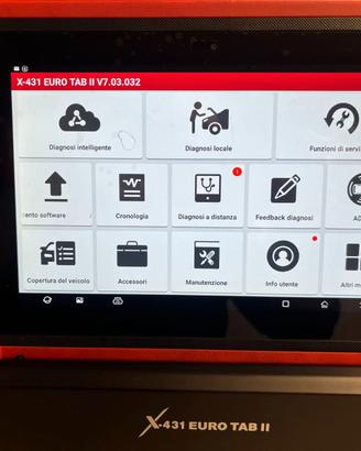 AUTODIAGNOSI LAUNCH X431 TAB II