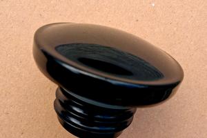 tappo originale harley davidson nero lucido