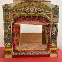 teatrino in legno giocattolo antico