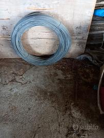 FUNE/CAVETTI ACCIAIO PER FRUTTETO/RECINZIONE
