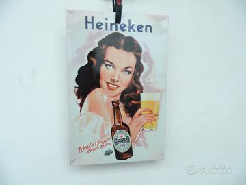 INSEGNA VINTAGE HEINEKEN