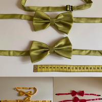 Papillon pz 9 fuxia , gialli , verdi