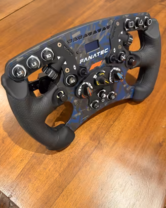 Volante Fanatec Formula F1® con QR2 metal (nuovo)