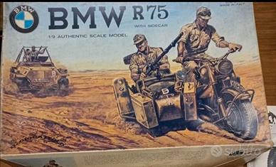 Kit  E.S.C.I BMW R 75 Sidecar  scala  1/9