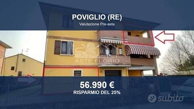 Immobile in asta di 75 m² con box auto doppio a Po