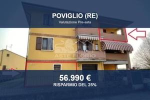Immobile in asta di 75 m² con box auto doppio a Po