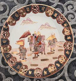 Set 4 Piatti Vintage Porcellana Cinese Jingdezhen