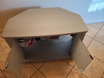 Mobile Carrello porta TV color Silver